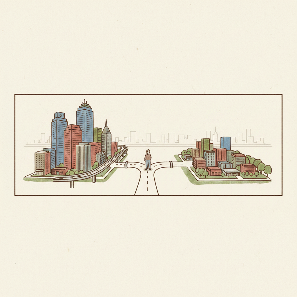Invest in megacities or bet on secondary cities?